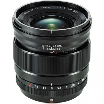 Объектив Fujifilm XF 16mm f/1.4 R WR